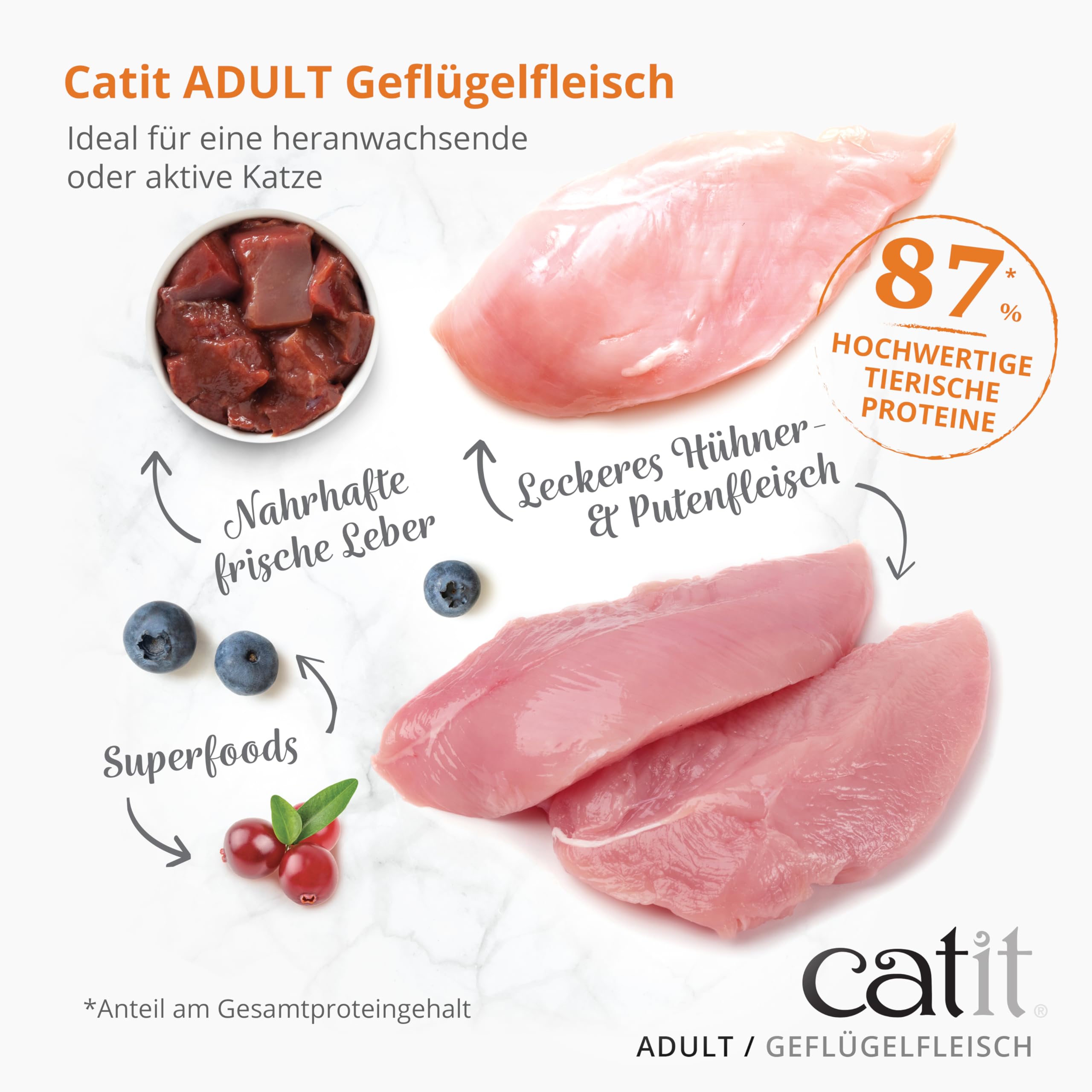 catit-recipes-adulte-oiseaux-croquettes-pour-chat-2-kg-contr-le-des-boules-de-po image 3