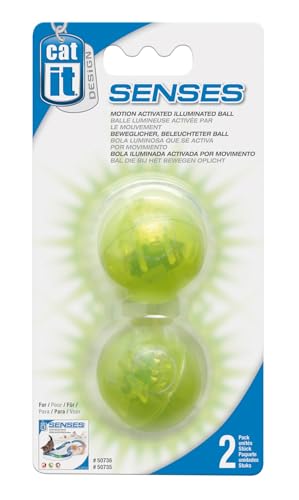 catit-senses-2-0-balles-lumineuses-activ-es-par-le-mouvement-lot-de-2 image 2