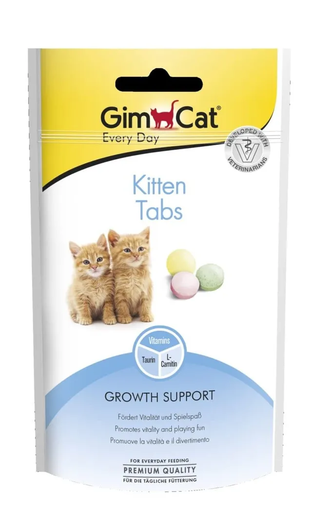 gimcat-kitten-tabs-snack-fonctionnel-chaton-d-s-6-semaines-40-g image 1