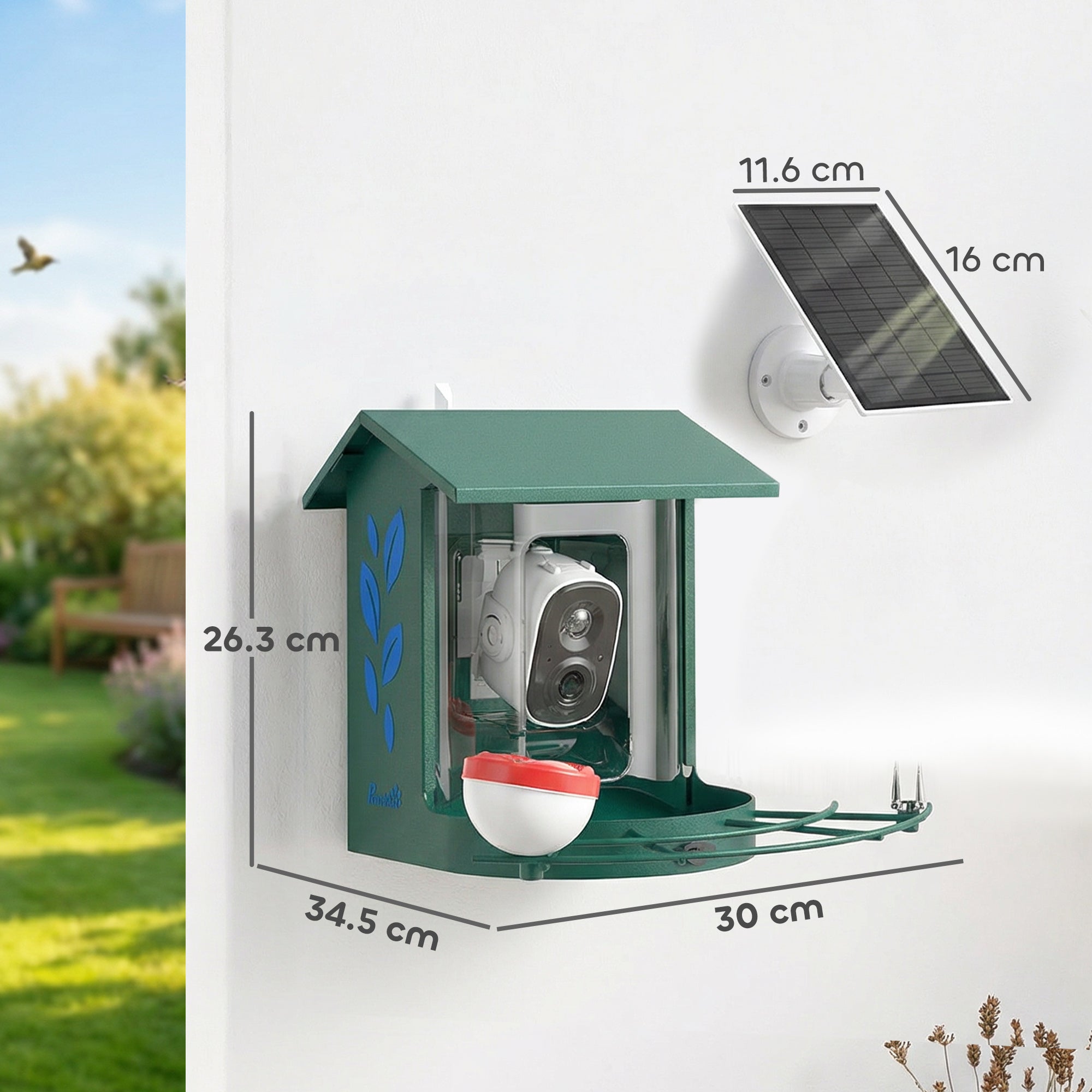 pawhut-birdwatch-pro-mangeoire-intelligente-avec-cam-ra-2k-et-solaire image 5