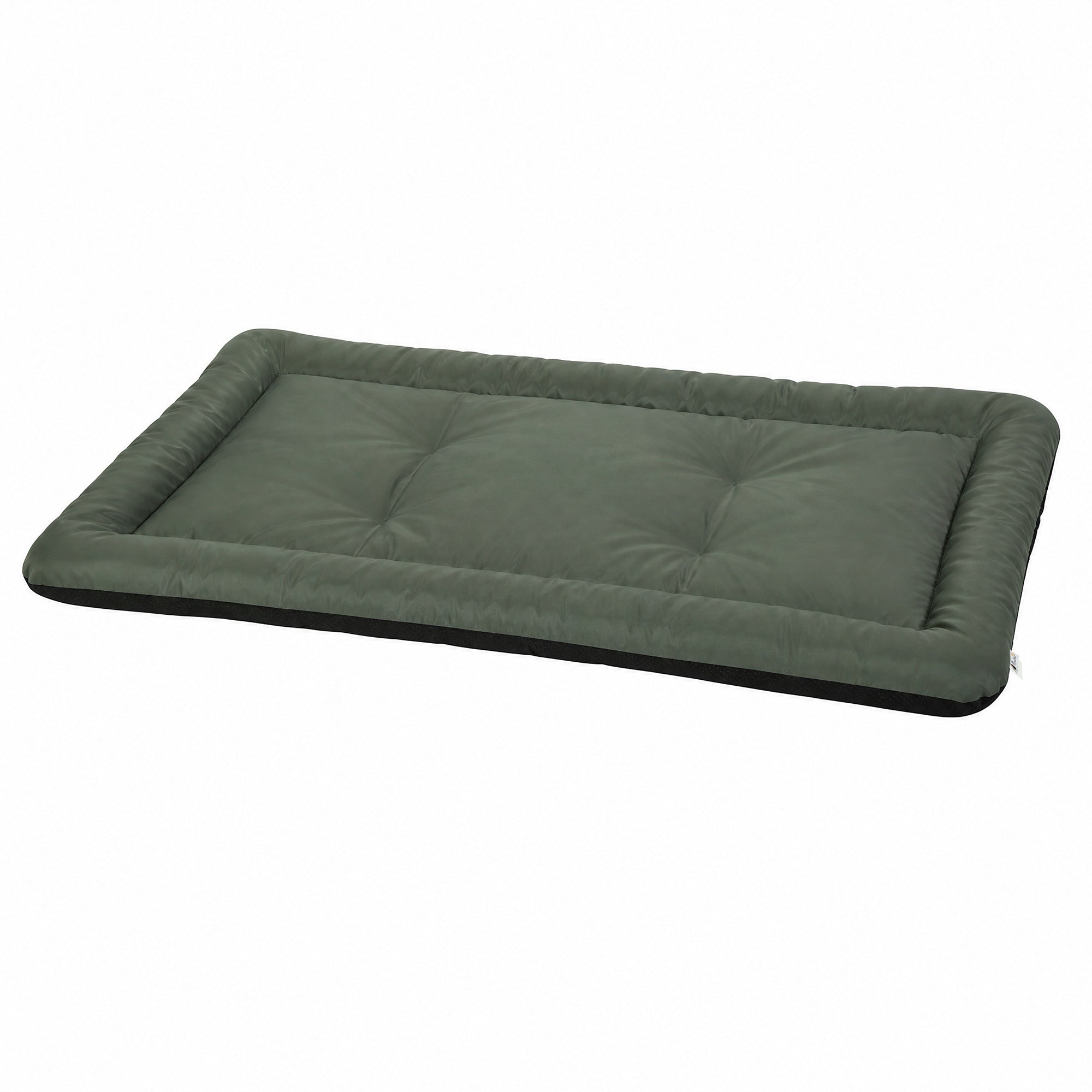 pawhut-matelas-pliable-imperm-able-pour-chien-130-x-85-x-7-cm-oxford-vert image 2