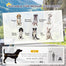 pawhut-remorque-v-lo-pour-chien-moyen-cadre-acier-gris image 5