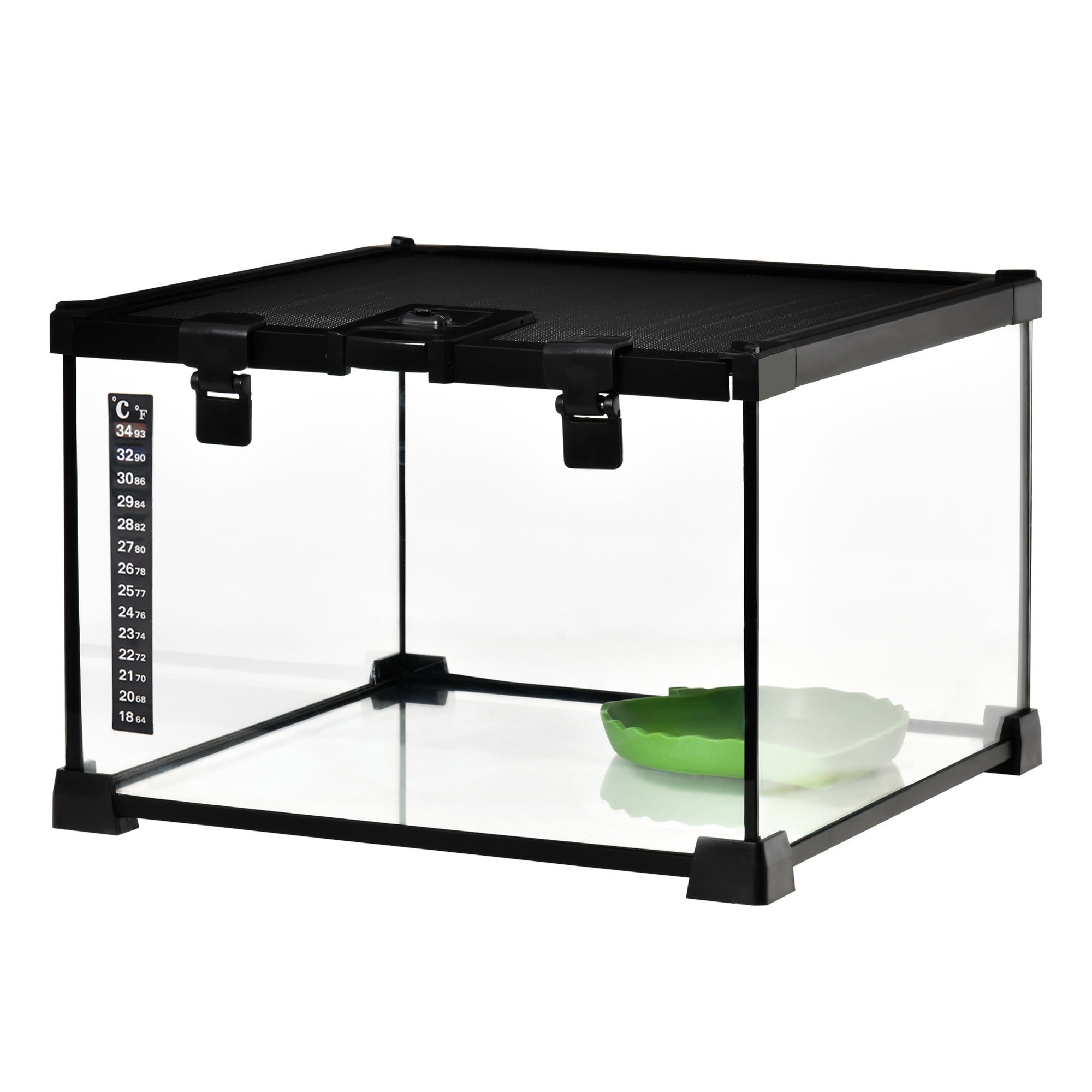 pawhut-terrarium-360-anti-vasion-30x30x20-cm-avec-bassin image 2
