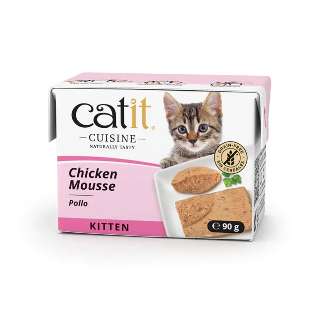 catit-cuisine-kitten-mousse-poulet-pour-chaton-90-g image 1