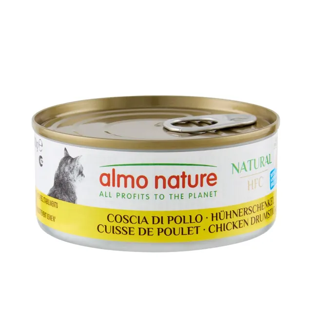 almo-nature-hfc-natural-cuisse-de-poulet-nourriture-humide-pour-chat-adulte-24-x image 1