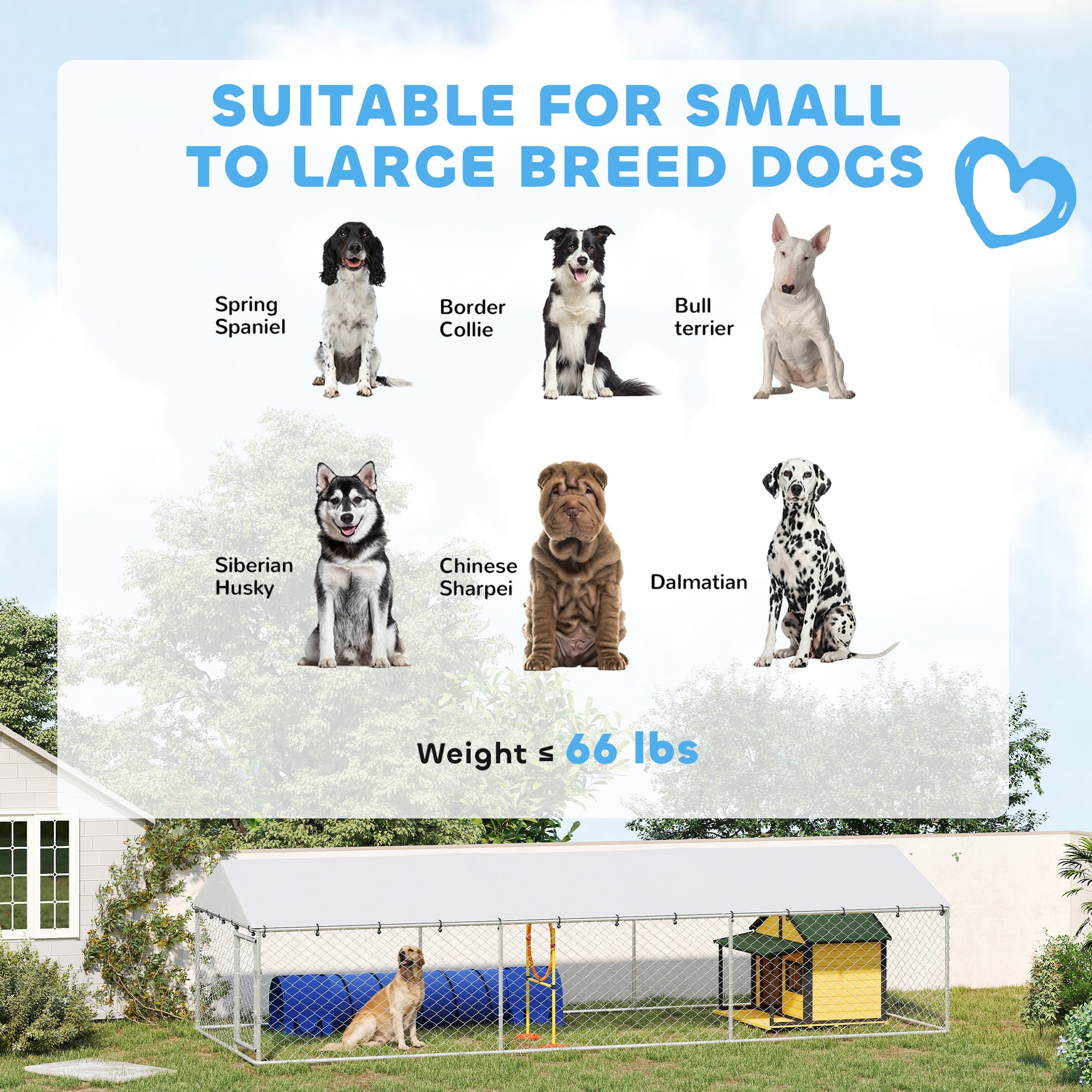 pawhut-enclos-pour-chien-ext-rieur-avec-couverture-imperm-able-et-double-verrou- image 6