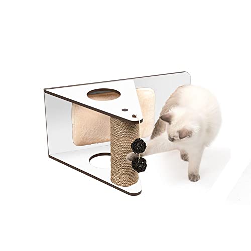 catit-vesper-playstation-arbre-chat-en-forme-de-v-blanc-avec-tapis-r-versible-et image 8