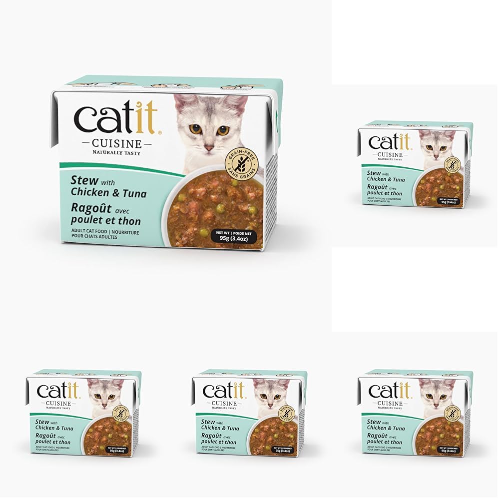catit-cuisine-rago-t-poulet-et-thon-p-t-e-compl-mentaire-pour-chat-sans-c-r-ales image 8