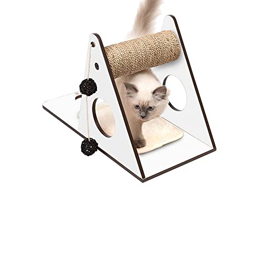 catit-vesper-playstation-arbre-chat-en-forme-de-v-blanc-avec-tapis-r-versible-et image 7