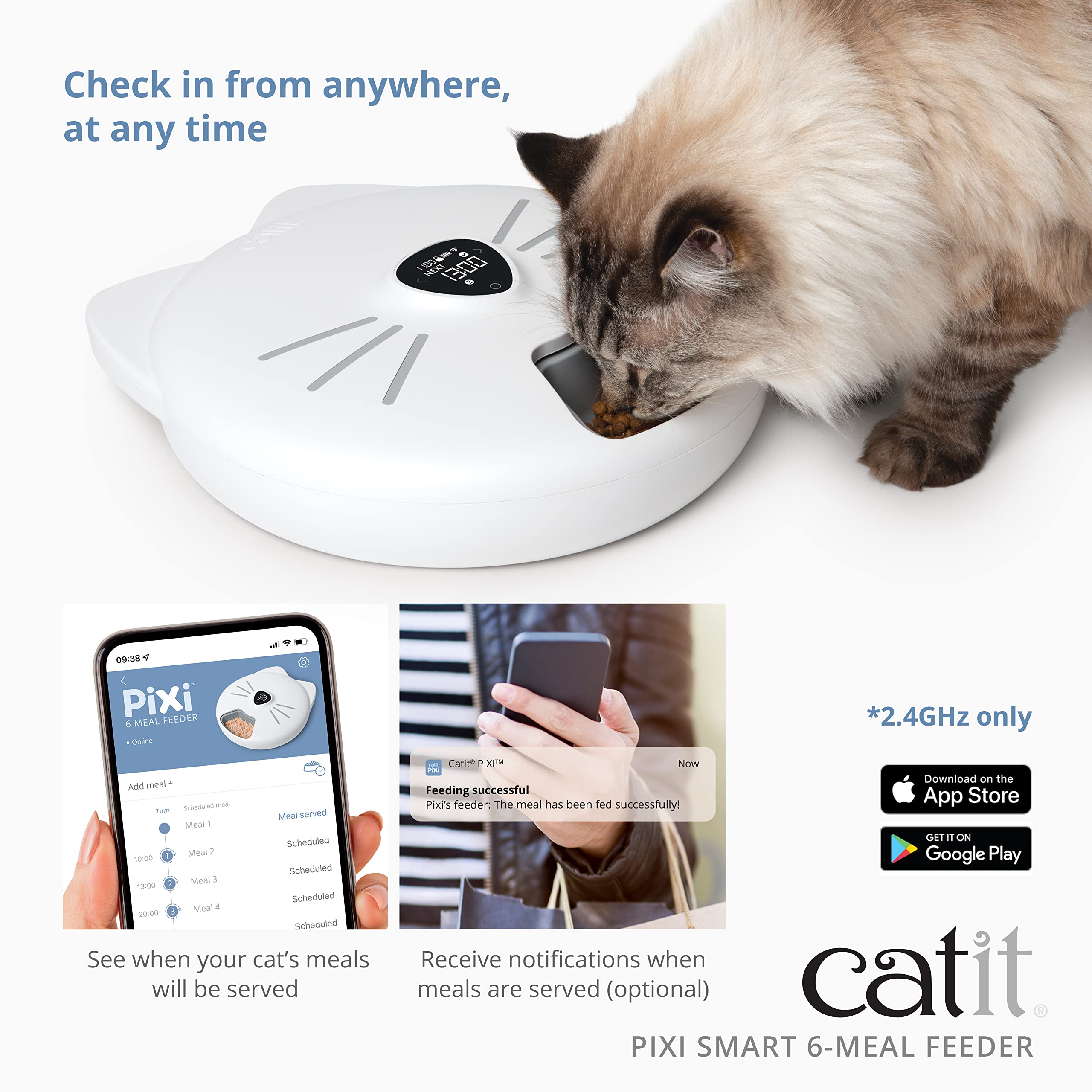 catit-pixi-smart-6-distributeur-automatique-de-croquettes-connect image 4