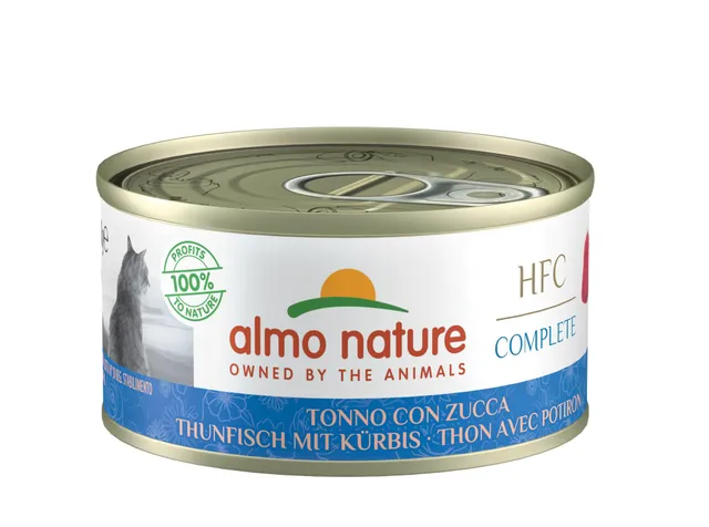 almo-nature-hfc-complete-nourriture-humide-chat-adulte-thon-au-potiron-70-g-x-24 image 1
