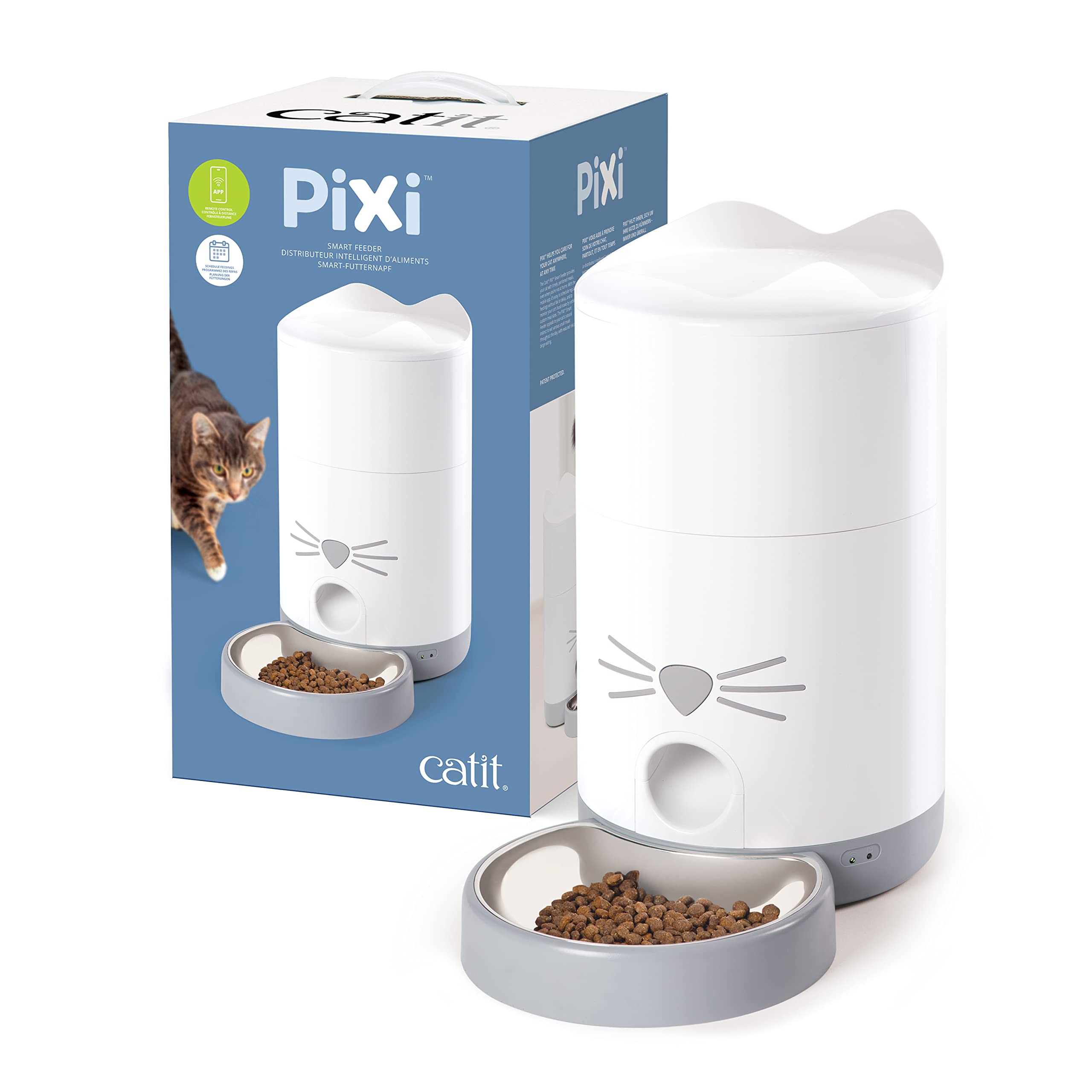 catit-pixi-smart-feeder-distributeur-automatique-pour-chat-1-2-kg-wifi image 5