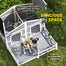 pawhut-niche-en-bois-double-avec-porche-et-toit-asphalte-imperm-able-pour-chiens image 5