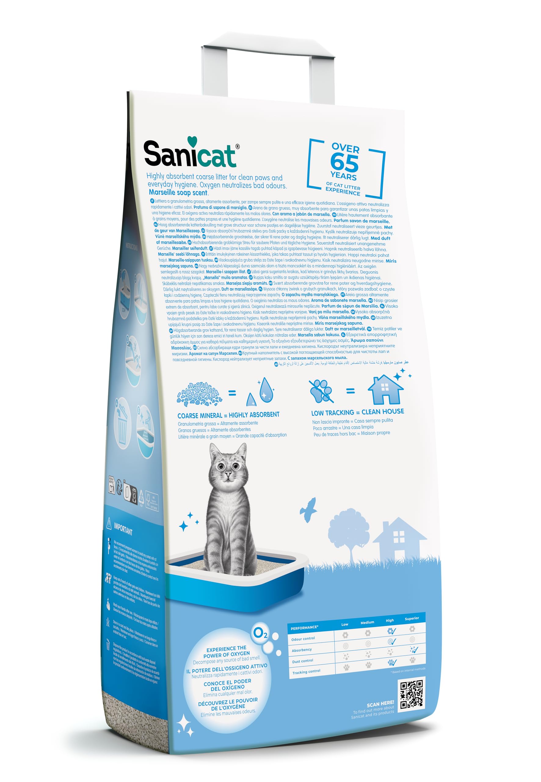 sanicat-classic-savon-de-marseille-liti-re-min-rale-absorbante image 2