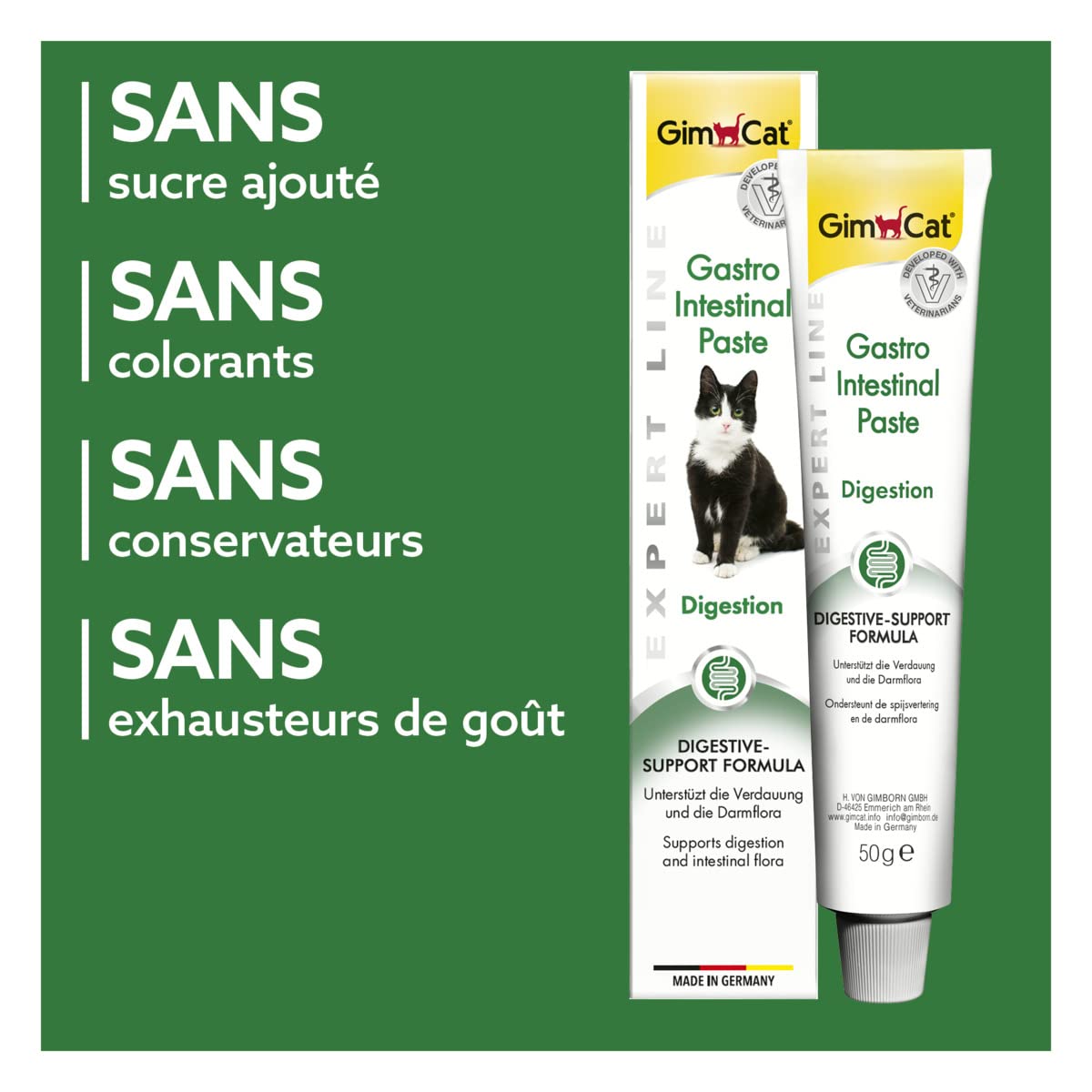 gimcat-expert-line-p-te-gastro-intestinal-pour-chat-50-g image 5