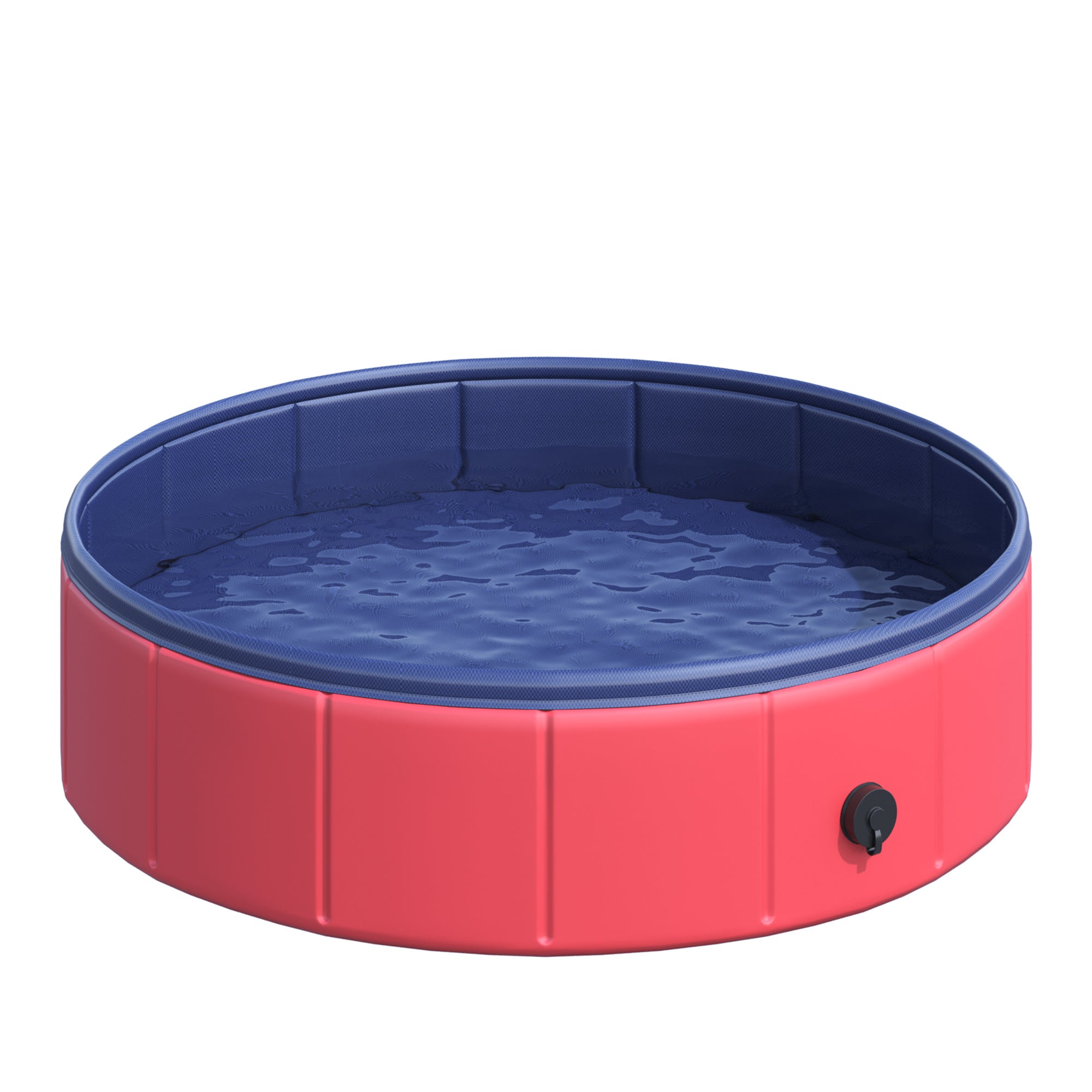 pawhut-piscine-pour-chien-pliable-80-x-20-cm-avec-support-bois-et-fond-antid-rap image 2