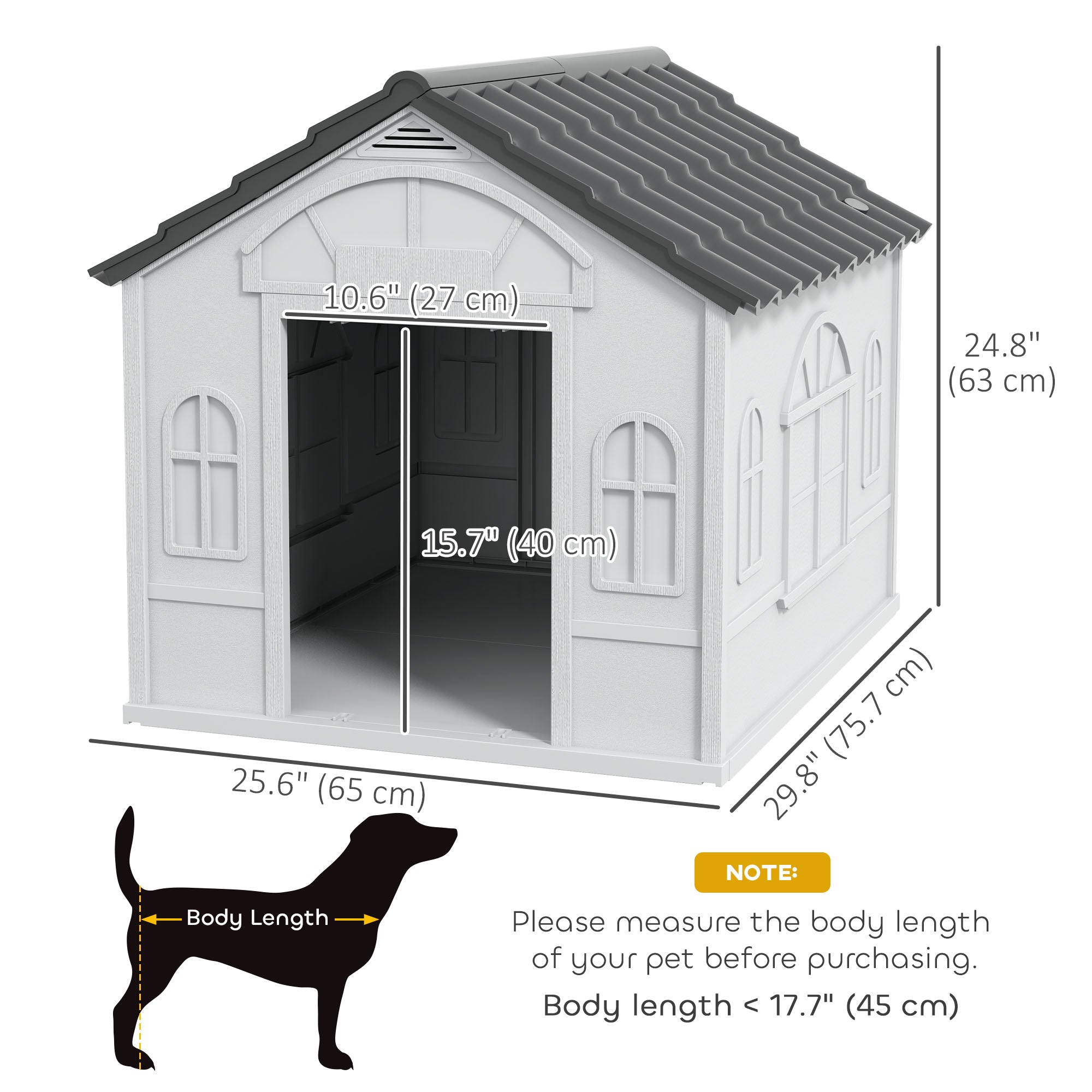 pawhut-niche-chien-ext-rieur-plastique-avec-ventilation-gris image 5
