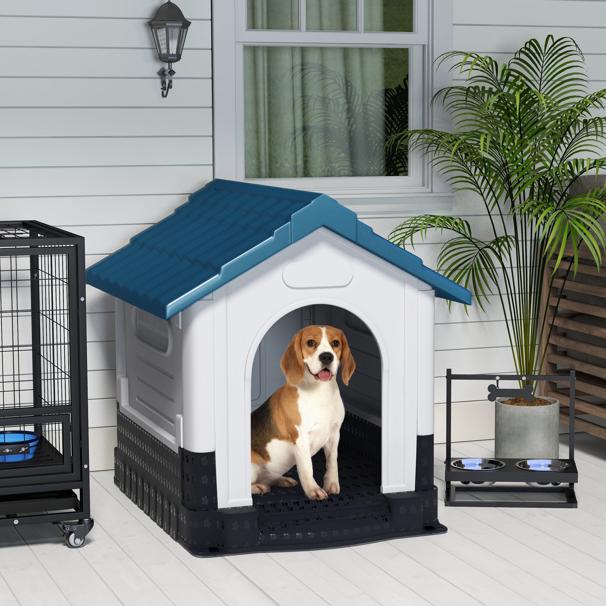 pawhut-coolbreeze-niche-pour-chien-tanche-pour-animaux-moyens-et-grands-101-x-88 image 3