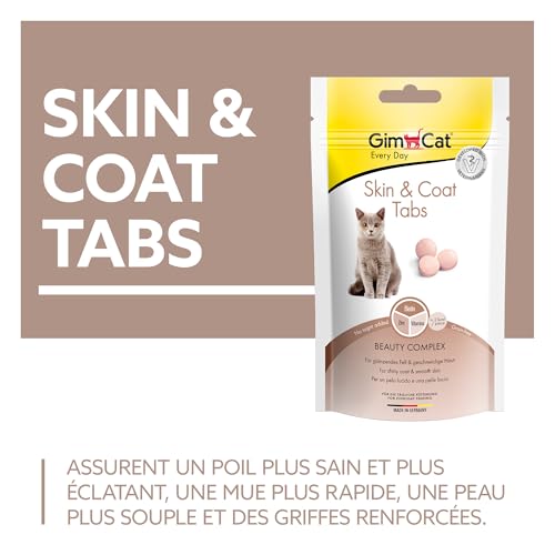 gimcat-skin-coat-tabs-snack-fonctionnel-peau-et-pelage-lot-8-x-40-g image 8