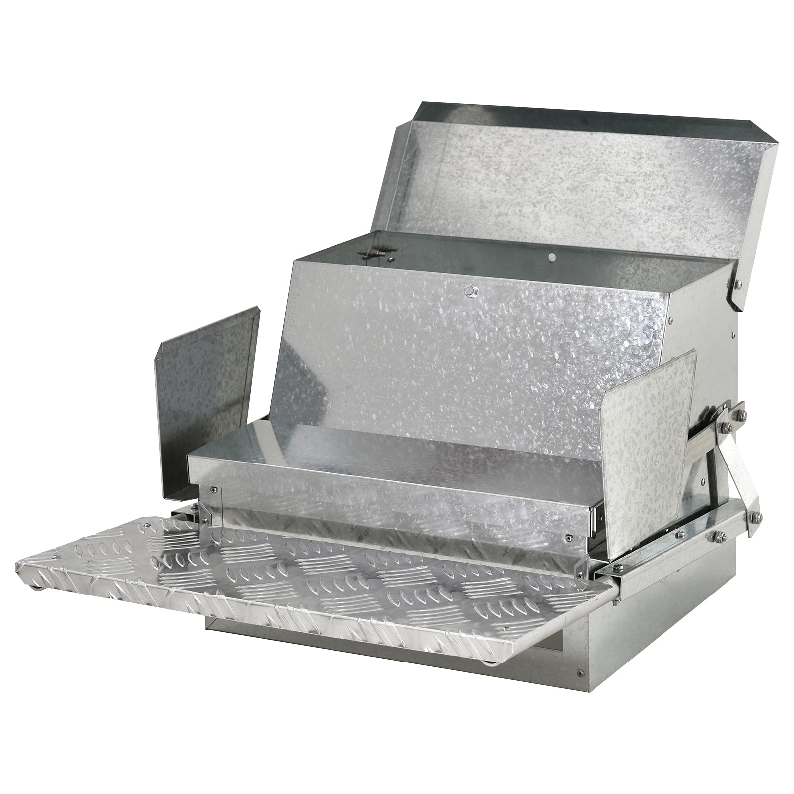 pawhut-mangeoire-automatique-poules-11-5-kg-tanche-pour-10-poules image 2