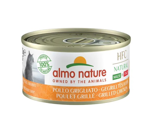 almo-nature-hfc-natural-poulet-grill-p-t-e-chat-adulte-24-x-70-g image 1