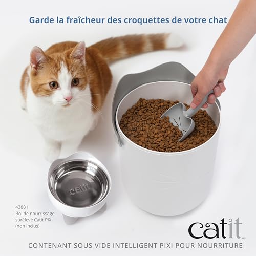 catit-smart-vacuum-conteneur-herm-tique-pour-croquettes-chat-et-chien-conservati image 8