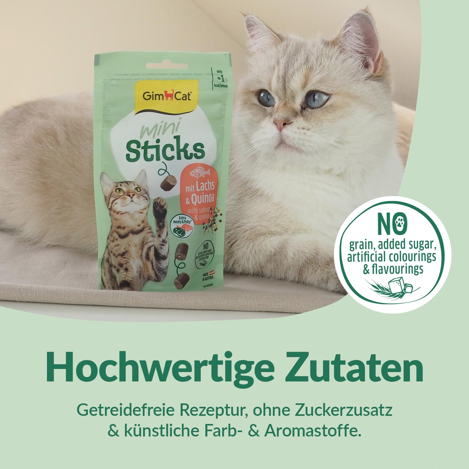 gimcat-mini-b-tonnets-saumon-quinoa-snack-pour-chat-sans-c-r-ales-1-sachet-de-50 image 5