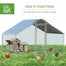 pawhut-poulailler-enclos-walk-in-3-x-2-m-forme-fl-che-m-tal image 7