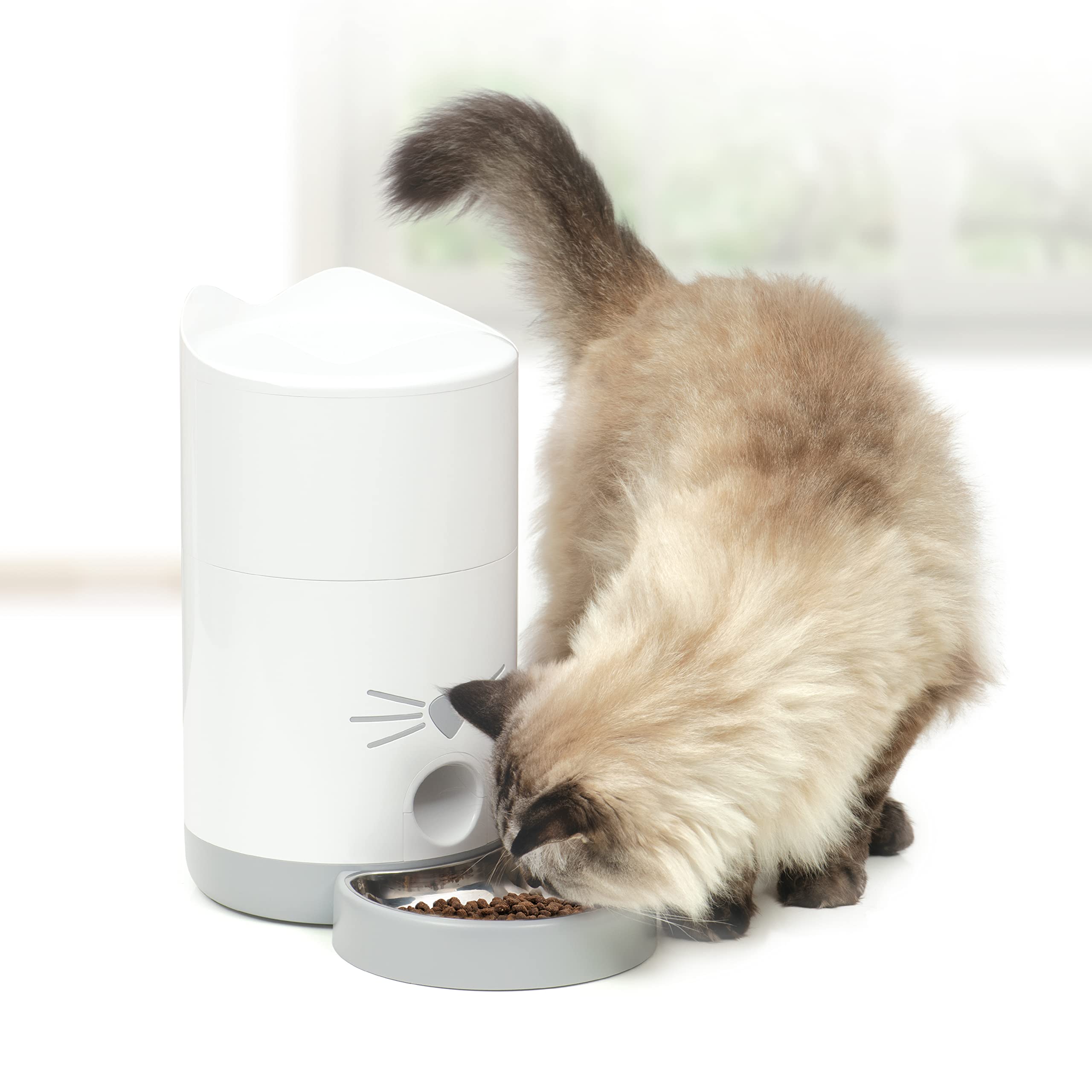 catit-pixi-smart-feeder-distributeur-automatique-pour-chat-1-2-kg-wifi image 2