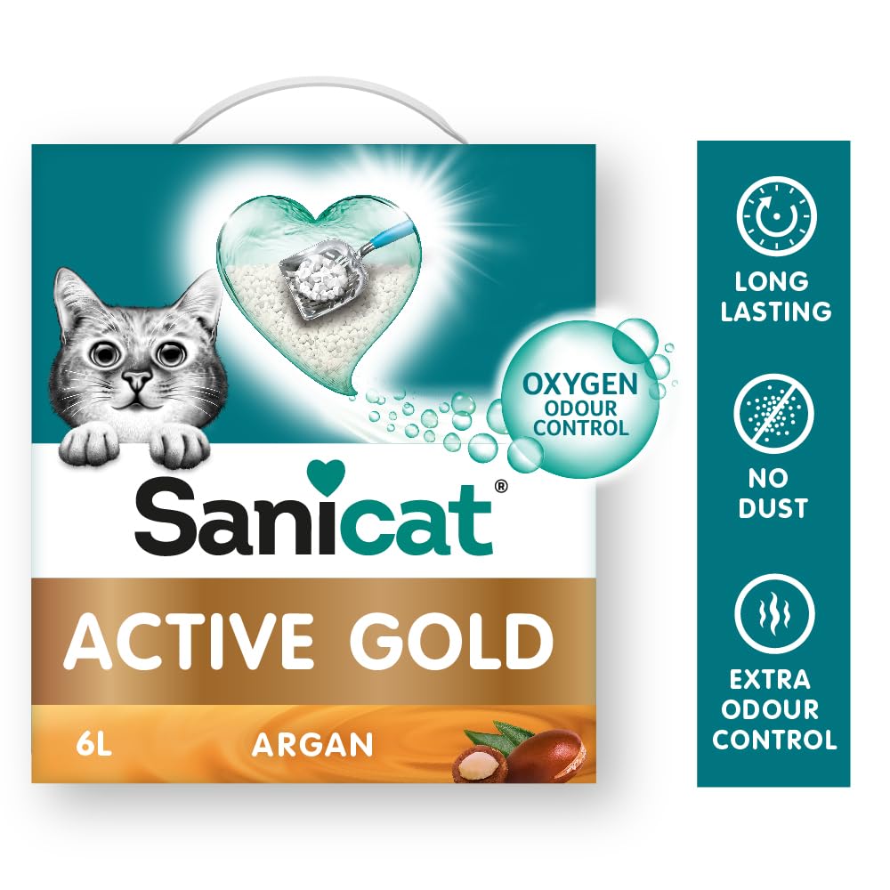 sanicat-active-gold-fleur-d-arganier-liti-re-agglom-rante-6-l image 2