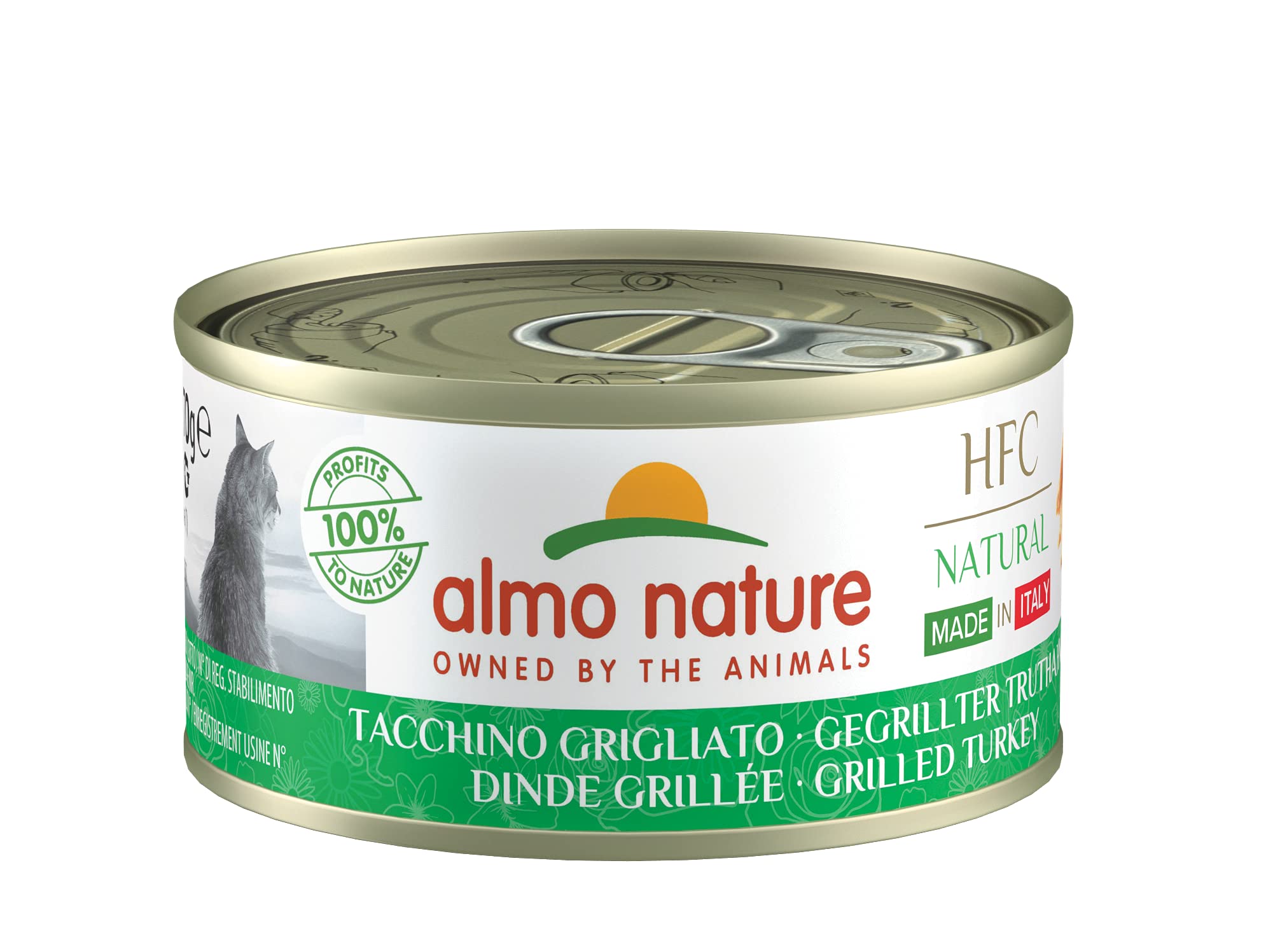 almo-nature-hfc-natural-nourriture-humide-pour-chat-adulte-thon-24-bo-tes-x-70-g image 1