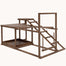 pawhut-parc-d-activit-s-en-bois-pour-poules-avec-perchoir-balan-oire-chelle-caf image 2