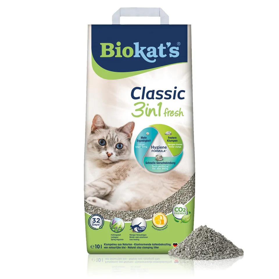 biokat-s-classic-fresh-3in1-parfum-printemps-liti-re-agglom-rante-10-l image 1