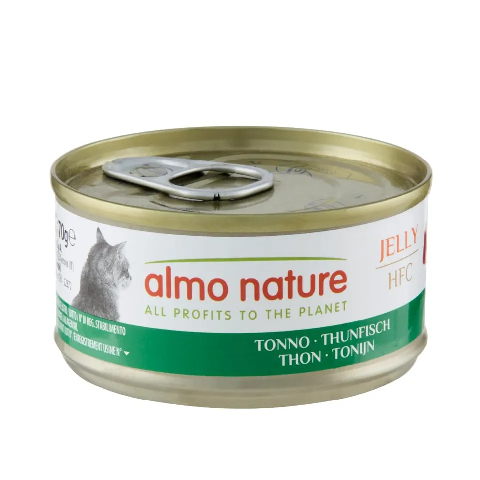 almo-nature-hfc-jelly-p-t-e-pour-chat-adulte-thon-en-gel-e-24-x-70-g image 1