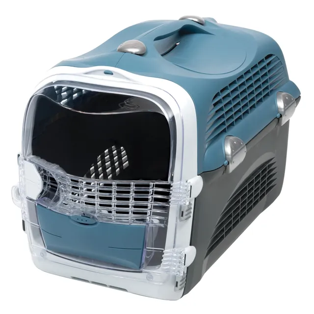 catit-design-cabrio-porte-chat-bleu-gris image 1