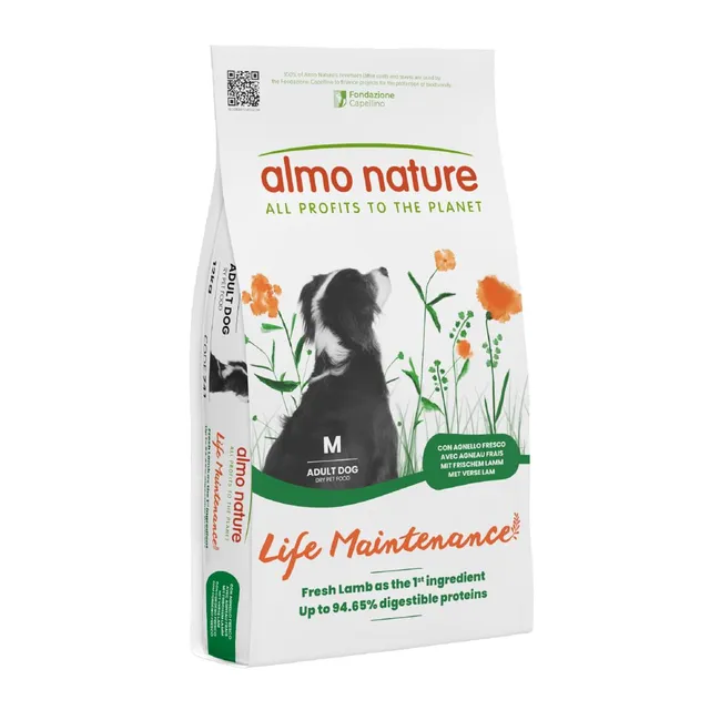 almo-nature-holistic-maintenance-m-agneau-frais-croquettes-chien-moyen-12-kg image 1