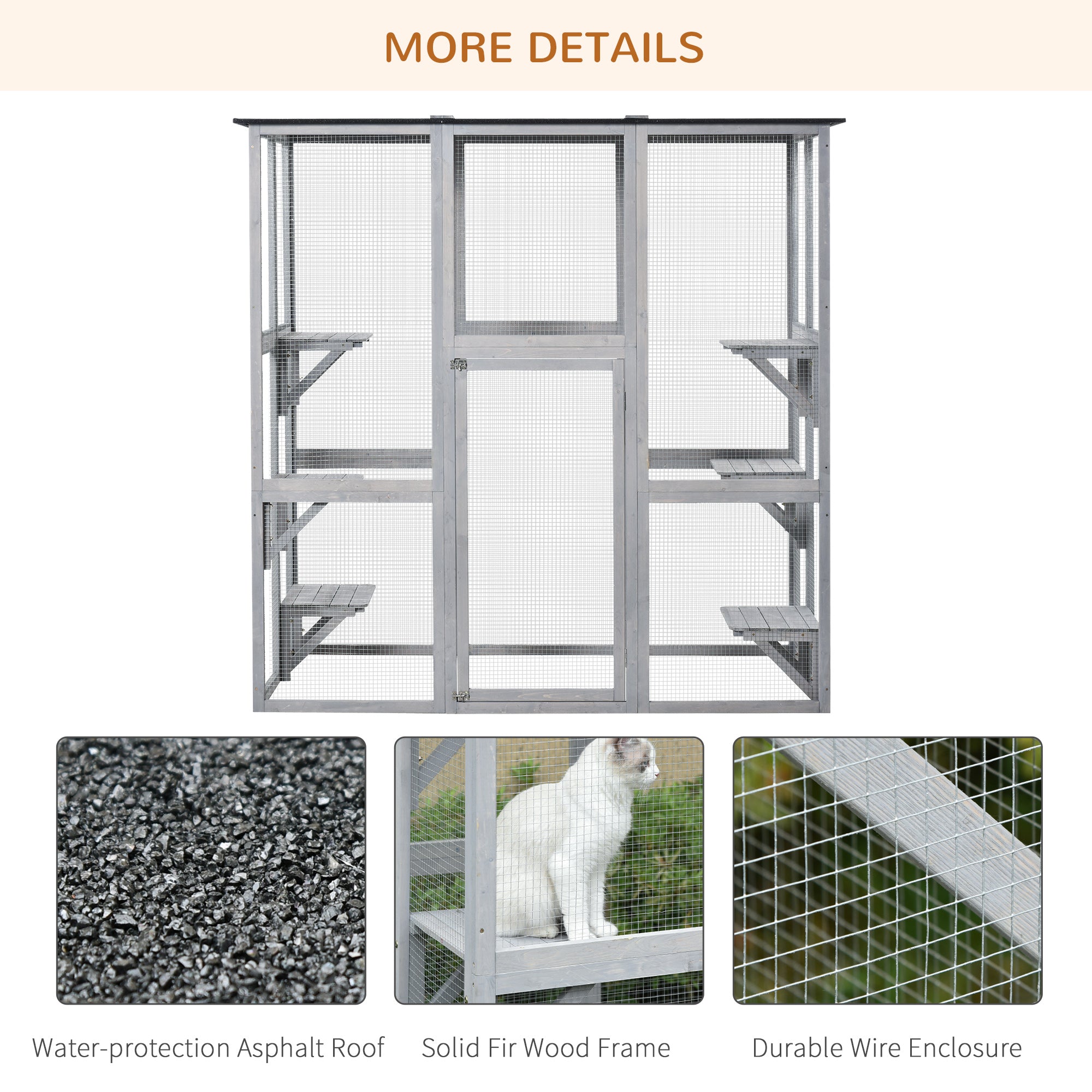 pawhut-enclos-ext-rieur-catio-multi-chats-180-x-98-x-180-cm image 7