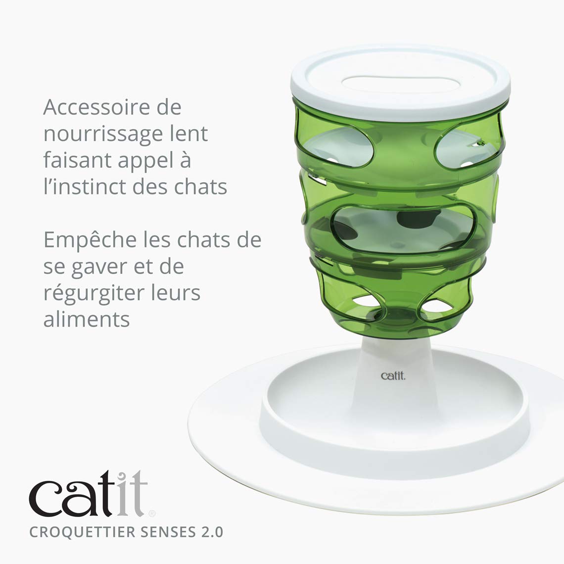 catit-senses-labyrinthe-d-alimentation-pour-chat-3-niveaux-de-difficult image 2