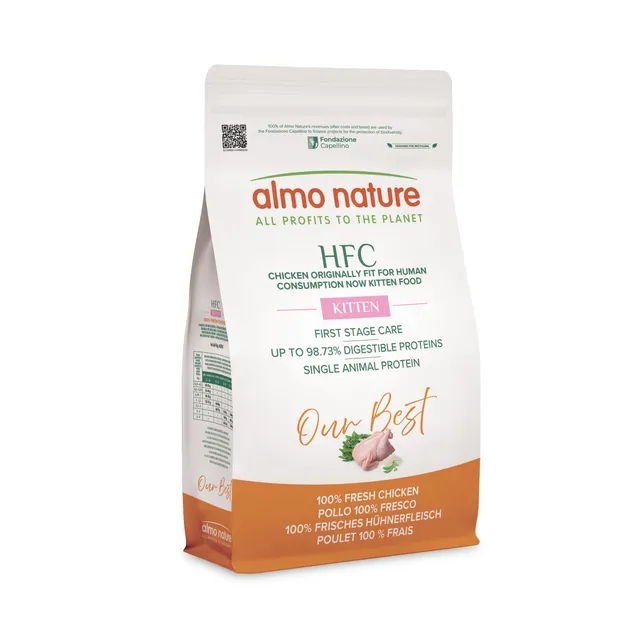 almo-nature-hfc-our-best-kitten-croquettes-chaton-poulet-frais-sans-gluten-1-2-k image 1