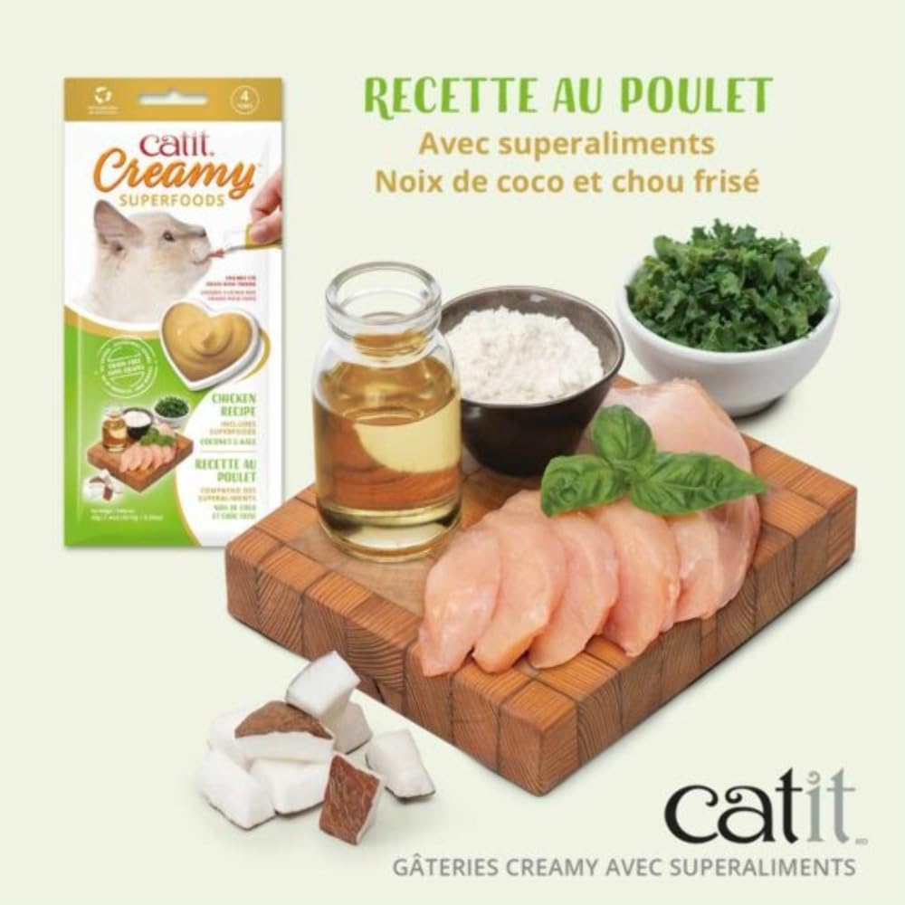 catit-creamy-superfood-p-te-l-cher-pour-chat-8-x-10-g-poulet-agneau-saumon-thon image 6