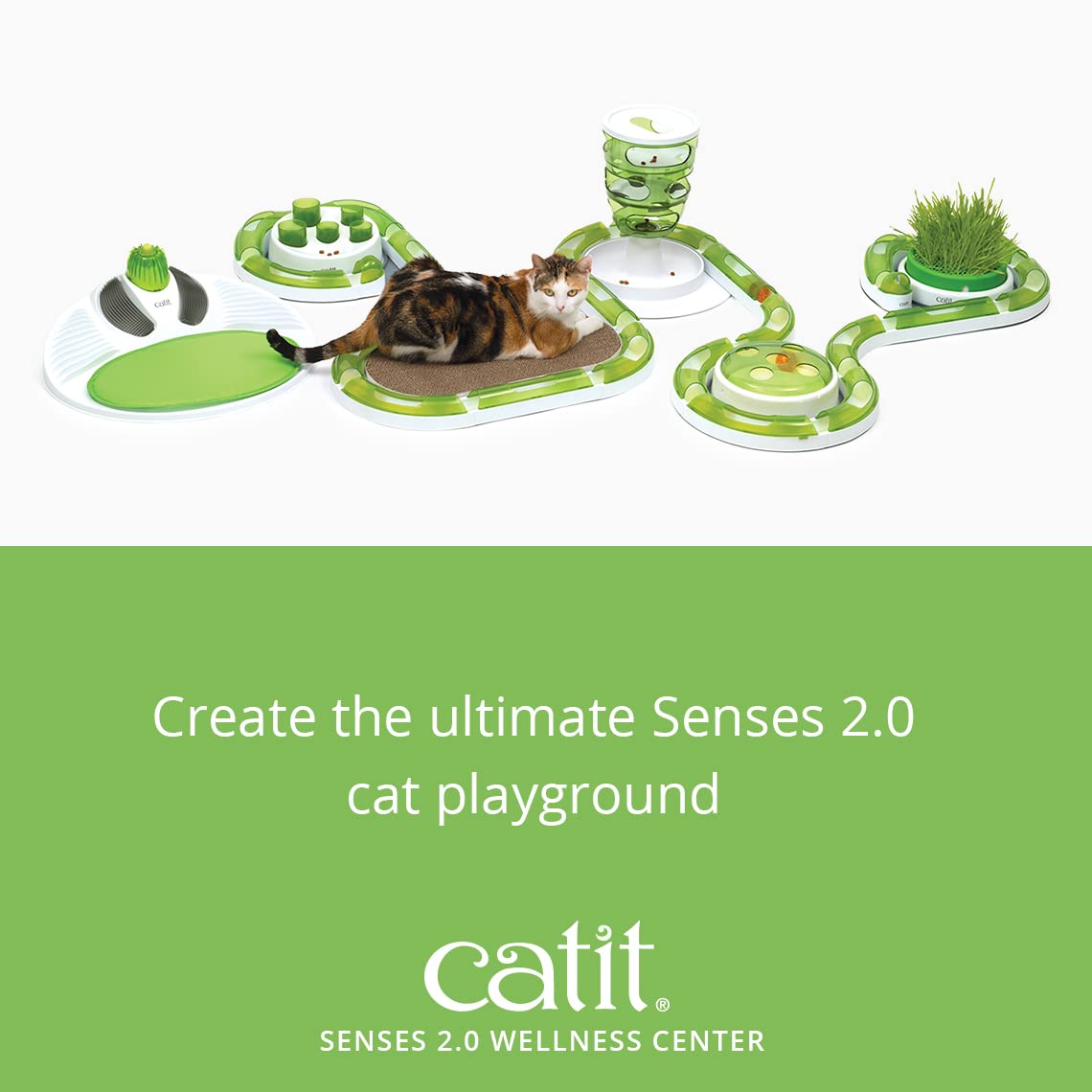catit-senses-station-de-massage-pour-chat-verte image 6