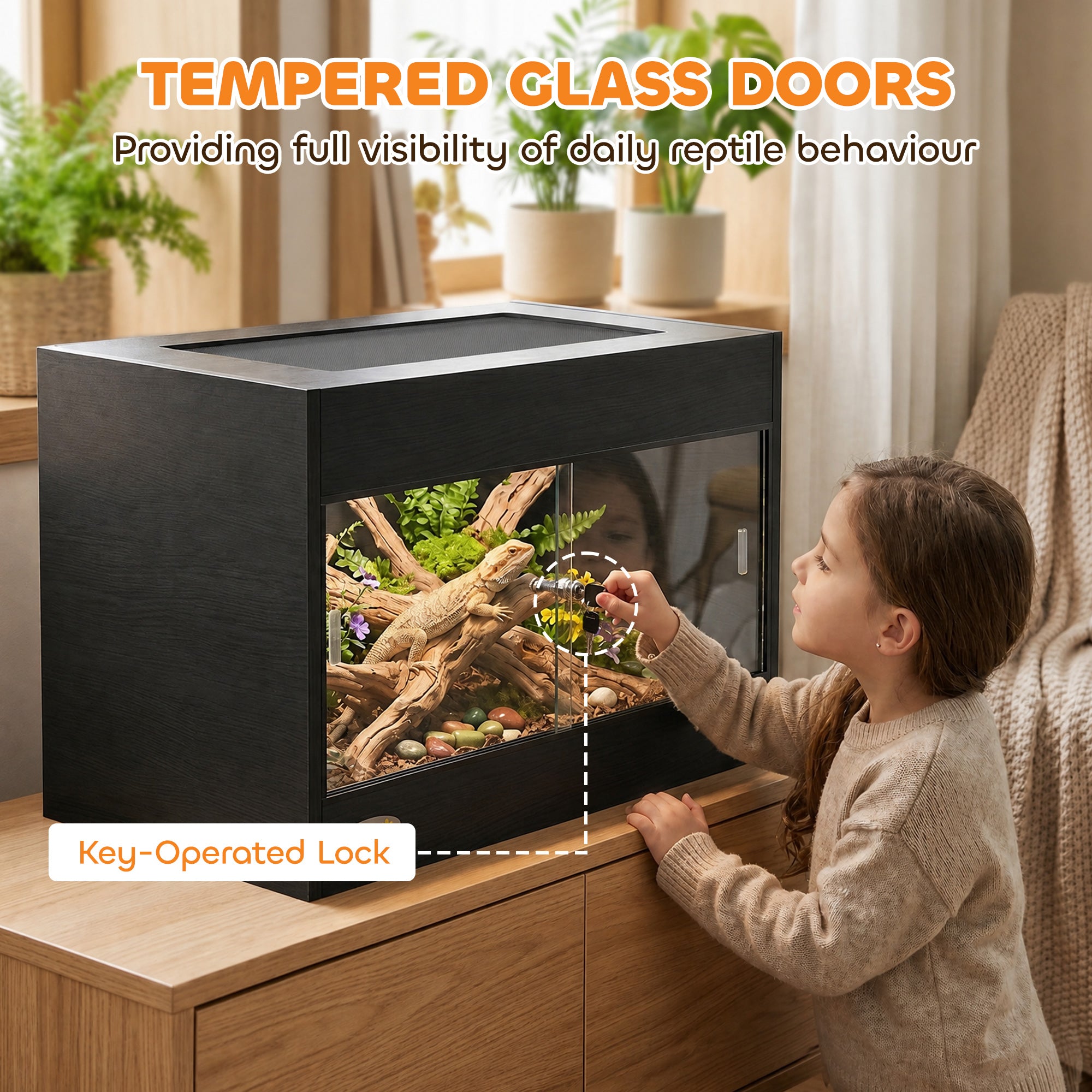 pawhut-terrarium-pour-reptiles-avec-portes-coulissantes-en-verre-tremp-serrure-e image 7