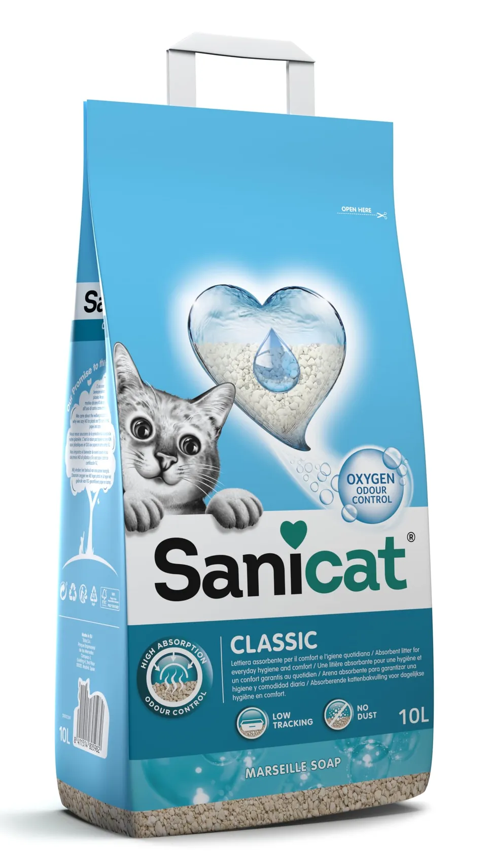 sanicat-classic-savon-de-marseille-liti-re-min-rale-absorbante image 1