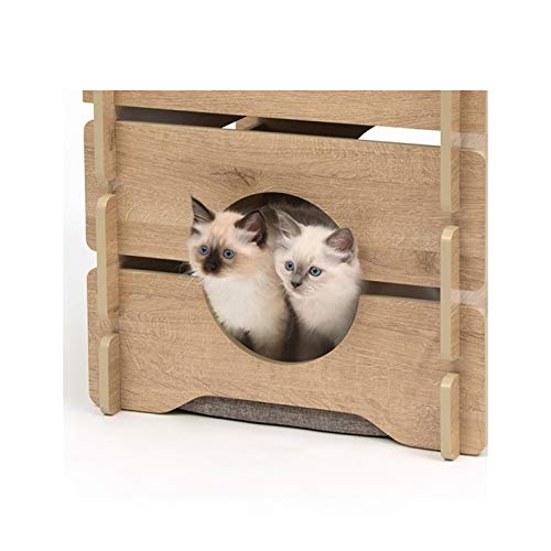 catit-vesper-cottage-52112-meuble-cachette-pour-chat-2-tages-ch-ne image 6