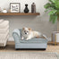 pawhut-canap-pour-petit-chien-avec-coffre-de-rangement-gris-clair image 2