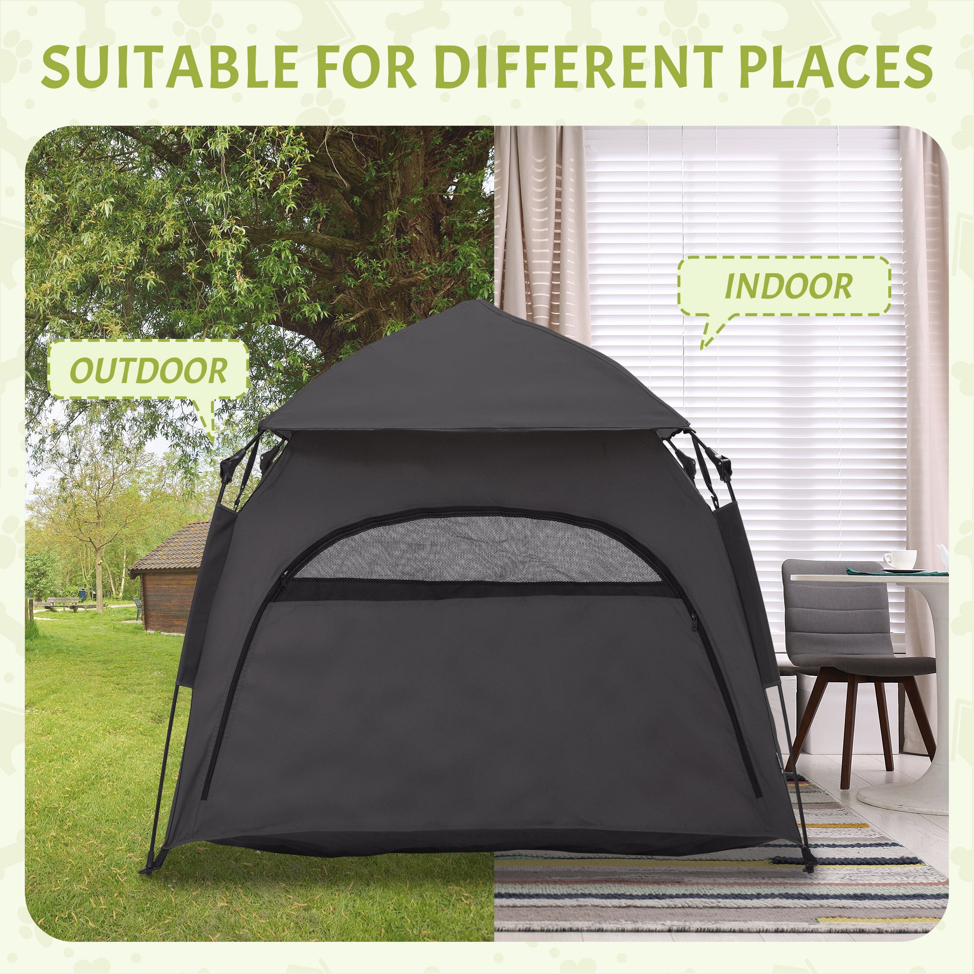 pawhut-tente-de-jeu-pliable-pour-chiens-xl-et-chats-oxford-gris-anthracite image 8