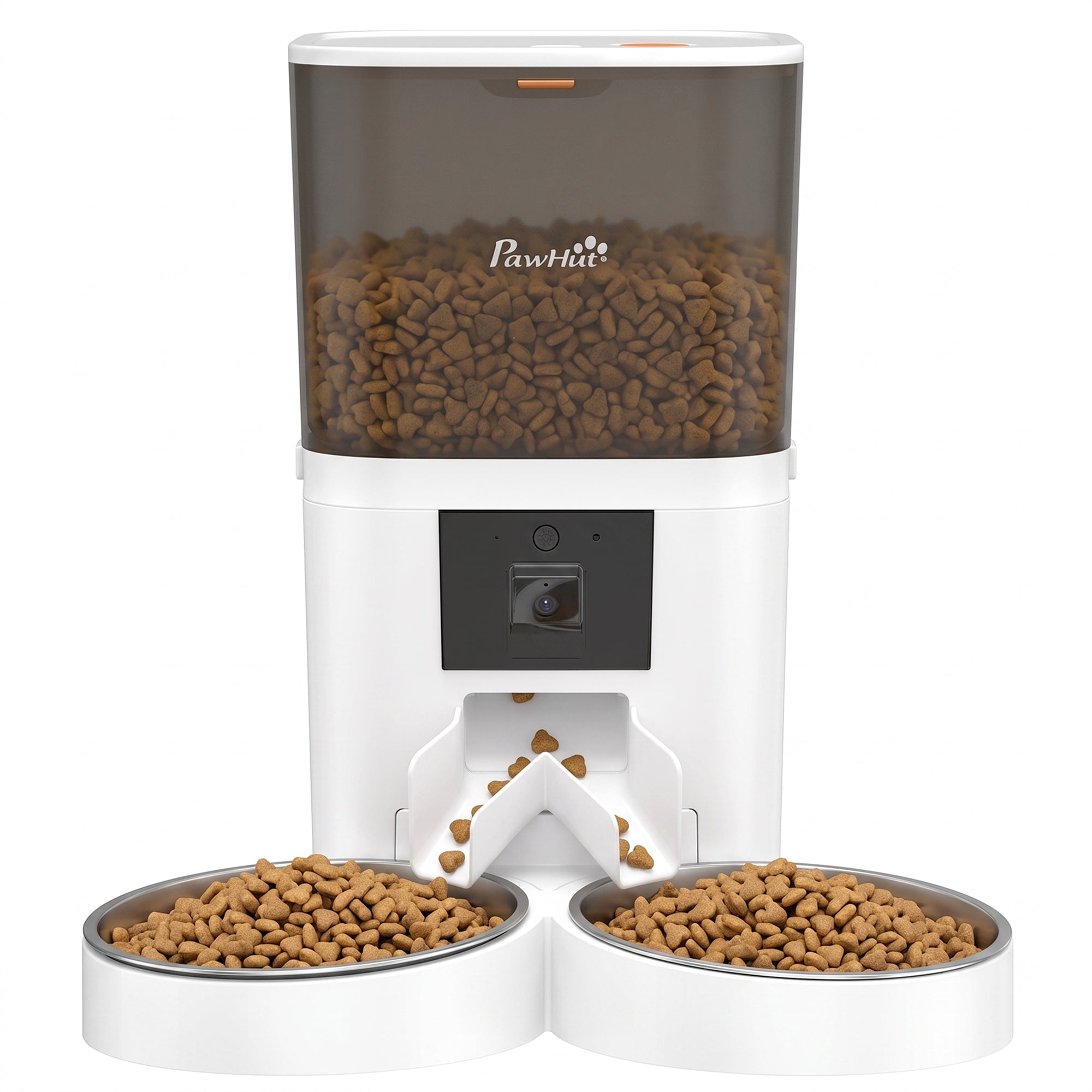 pawhut-distributeur-croquettes-intelligent-6l-avec-cam-ra-hd-pour-2-chats image 2