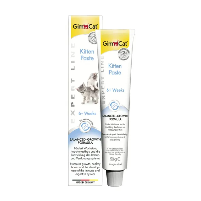 gimcat-expert-line-p-te-kitten-croissance-chaton-50-g image 1