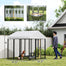 pawhut-chenil-ext-rieur-180-x-180-x-183-cm-avec-toit-et-gamelles-r-glables image 4