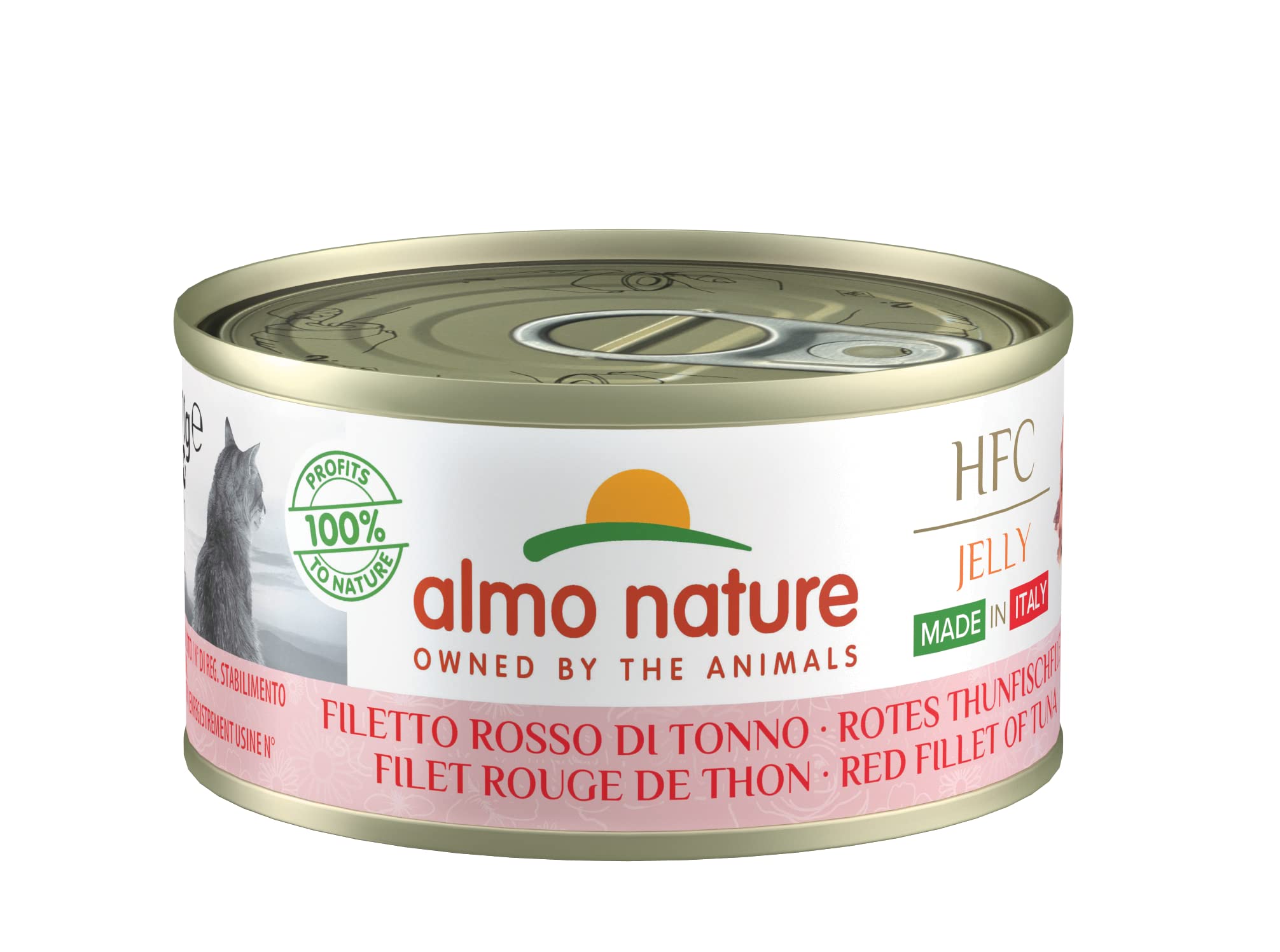 almo-nature-hfc-jelly-nourriture-humide-pour-chat-adulte-filet-rouge-de-thon-24- image 1